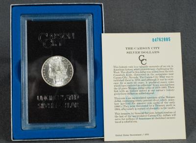 GSA 1884 CC Carson City Morgan Silver Dollar