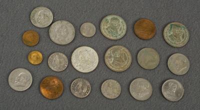 Mexican Foreign Coin Lot Mexico