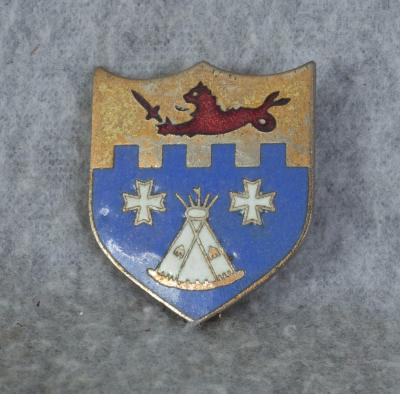 Unit Crest 12th Infantry Regiment Single Vanguard