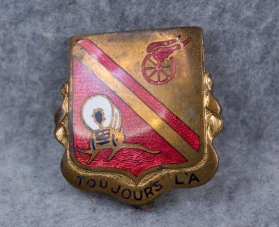 WWII 128th Engineer Battalion DUI DI 