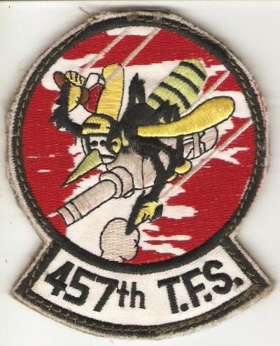 USAF 457th TFS Flight Patch