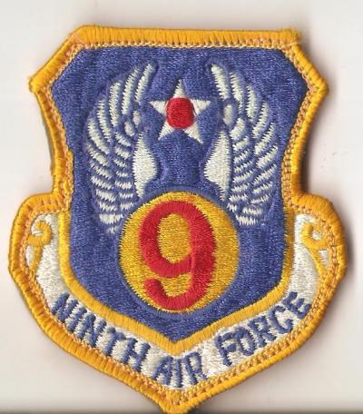 USAF 9th Air Force Flight Patch