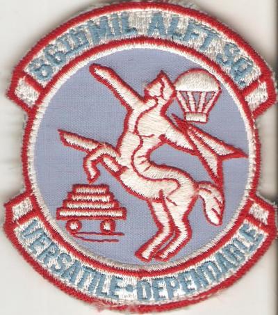 USAF 86th Military Airlift Squadron Patch