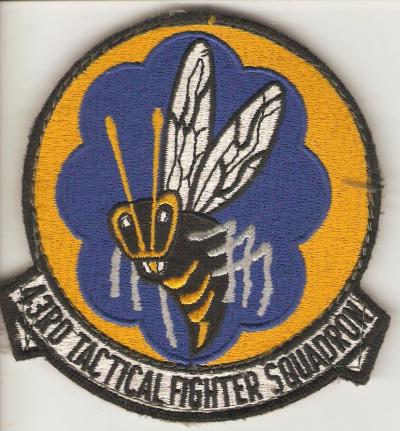 USAF 43rd Tactical Fighter Sq Patch