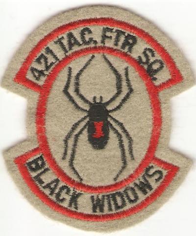 USAF 421st Tactical Fighter Sq Patch