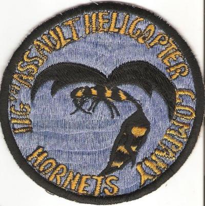 Patch 116th Assault Helicopter Co Hornets