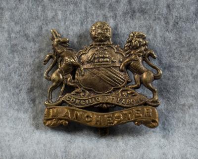 British Cap Badge Manchester Regiment