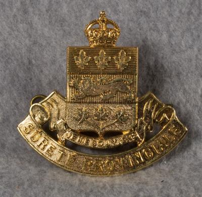 Quebec Provincial Police Cap Badge