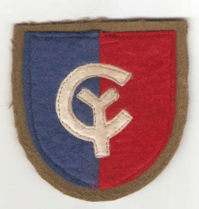 WWI Type Patch 38th Infantry Division Reproduction