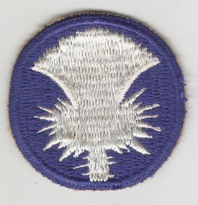 WWII 141st Infantry Ghost Division Patch Repro
