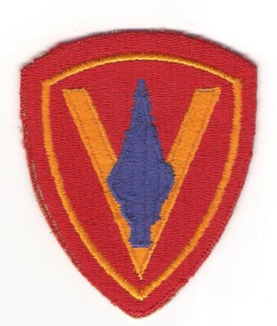 USMC Corps 5th Marine Division Patch Reproduction
