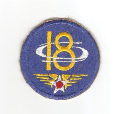 WWII 18th AAF Patch Reproduction