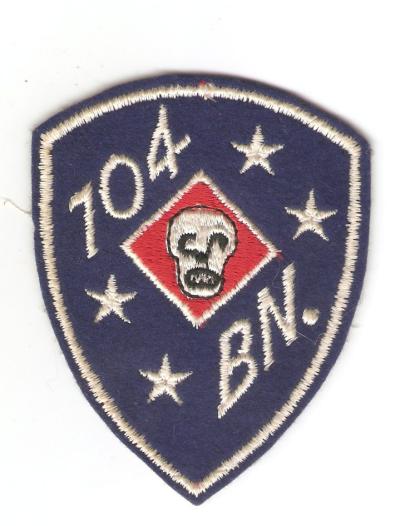 USMC Corps 704th Marine Raider Patch Repro