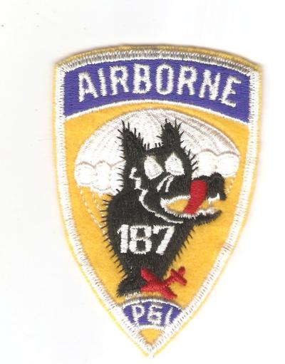Patch 187th Airborne Infantry Regiment Repro