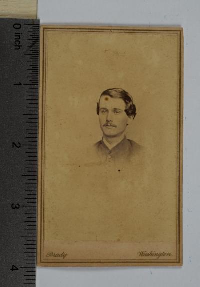 Civil War CDV Soldier Photograph Brady's Named