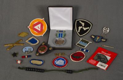 Patch Medal and Insignia Pin Lot