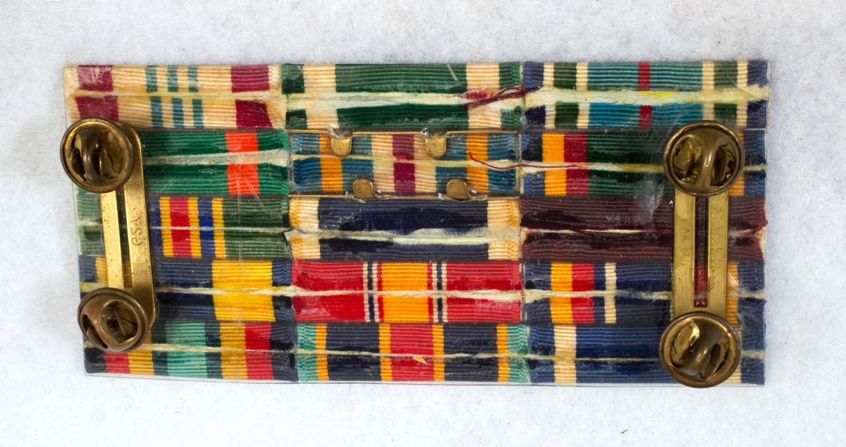 SOLD Archive Area-- USN Navy Ribbon Rack 15 Place
