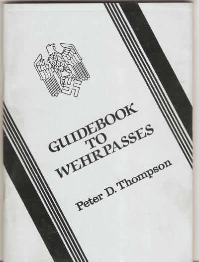 Guidebook to Wehrpasses Reference Book