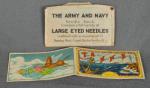 Army Navy Needle Book Sewing 