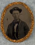 Picture Civil War Union Soldier Tin Type Photo