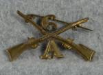 Indian Wars Kepi 6th Infantry Company A Badge