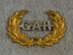 GAR Grand Army of the Republic Cap Insignia Wreath