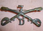 Indian Wars Kepi 7th Cavalry Badge