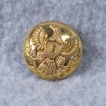 Indian Wars Infantry I Button Waterbury