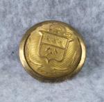 Colorado State Seal Militia Uniform Button 1870's 