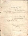 Civil War Draft Notice Document