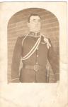 Photo Postcard Infantry Soldier 1903 Era