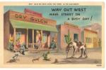 Postcard Western Humor 1948