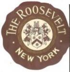 Luggage Decal Roosevelt New York 1930's
