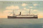Postcard Steamship Cuba Key West