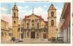 Postcard Cuba Columbus Cathedral