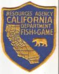 California Department Fish & Game Patch