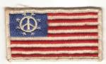 Vintage Hippie Peace Flag Patch