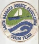 Santa Barbara Aquatic Swim Team Patch