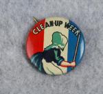 Dutch Cleanser Clean-up Week Pin Button