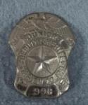 Junior Deputy Sheriff Marion Co Indiana Badge