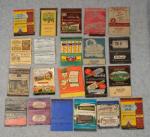 Vintage Matchbook Covers 1930's 1940's Lot of 21