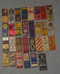 Vintage Matchbook Covers 1930's 1940's Lot of 30