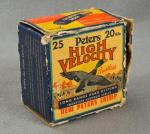 Peters High Velocity 12 Gauge Shotgun Shell Box