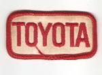 Toyota Gas Station Mechanic Patch