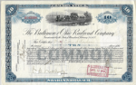Baltimore Ohio Railroad Stock Certificate 1920