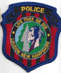 London New Hampshire Police Patch