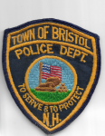 Bristol New Hampshire Police Patch