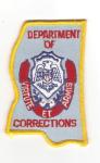 Department of Corrections Mississippi Patch
