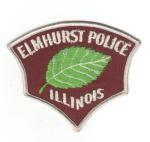 Elmhurst Illinois Police Patch