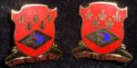 Unit Crest 387th AAA AW Battalion Pair